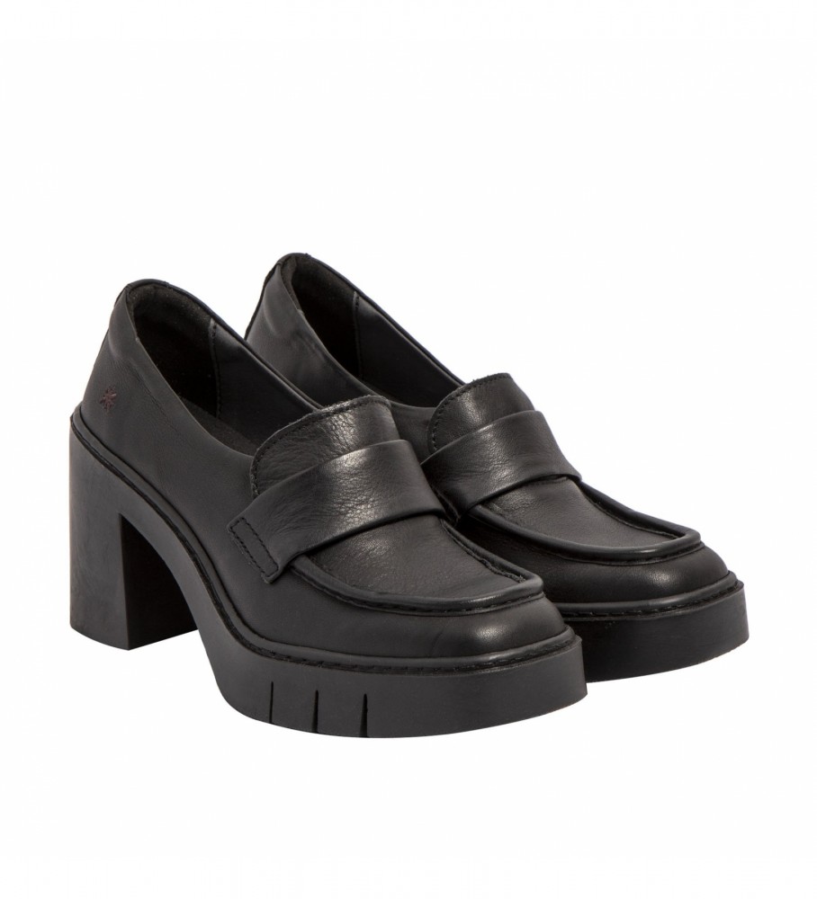 Sapatos Art Leather Shoes 1972 Pretos - Altura do salto: 9 cm -