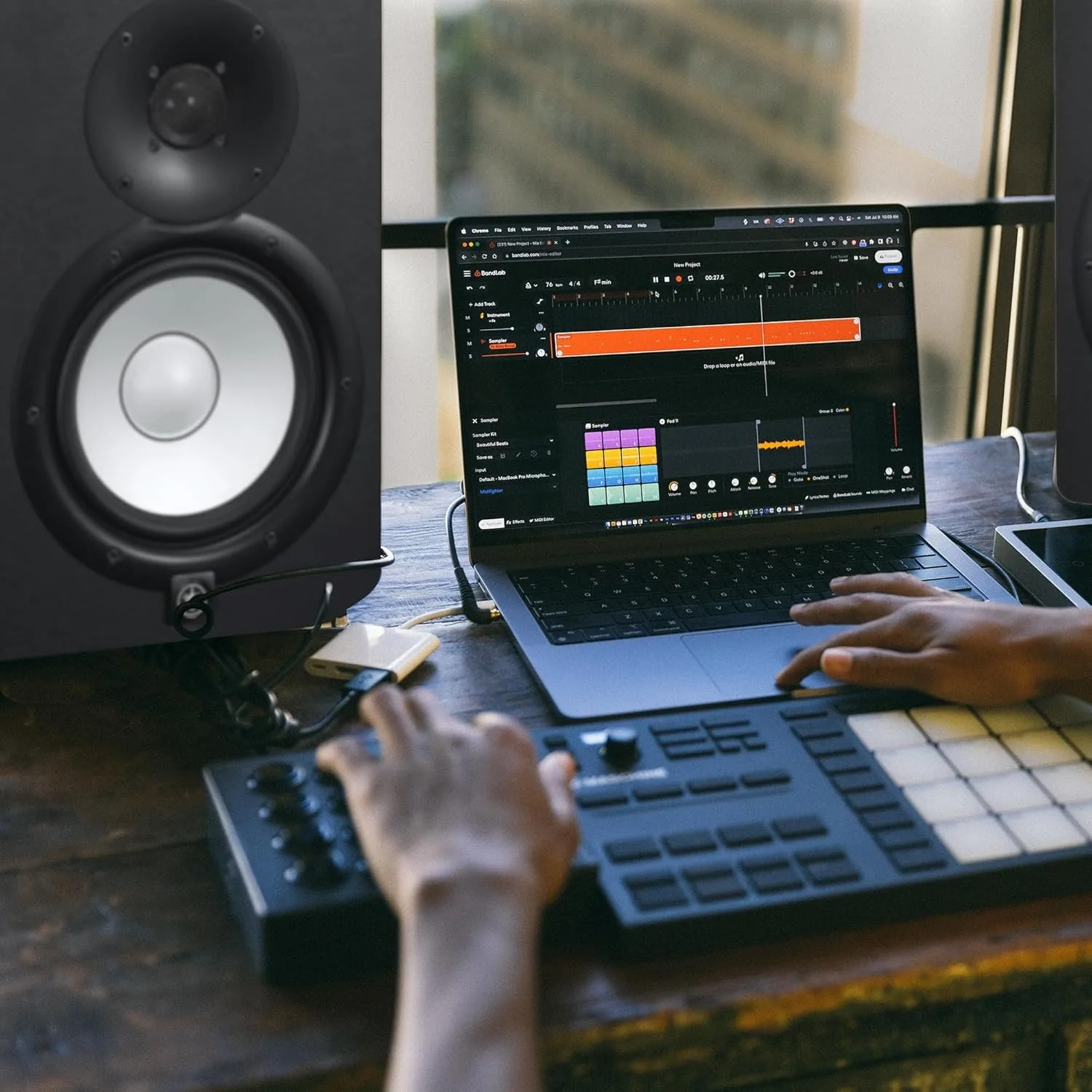 Yamaha HS7 Noir (la pièce) Enceintes de monitoring