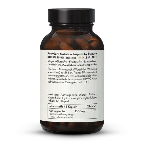 Sunday Natural Products  Ashwagandha Kapseln