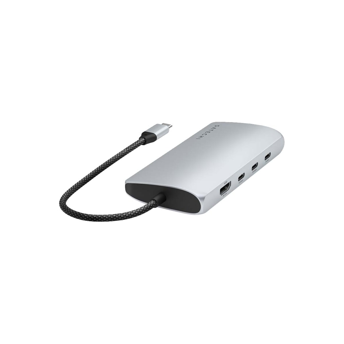 Satechi USB-C 8K Ethernet V3 Multiport USB hub (Silver)