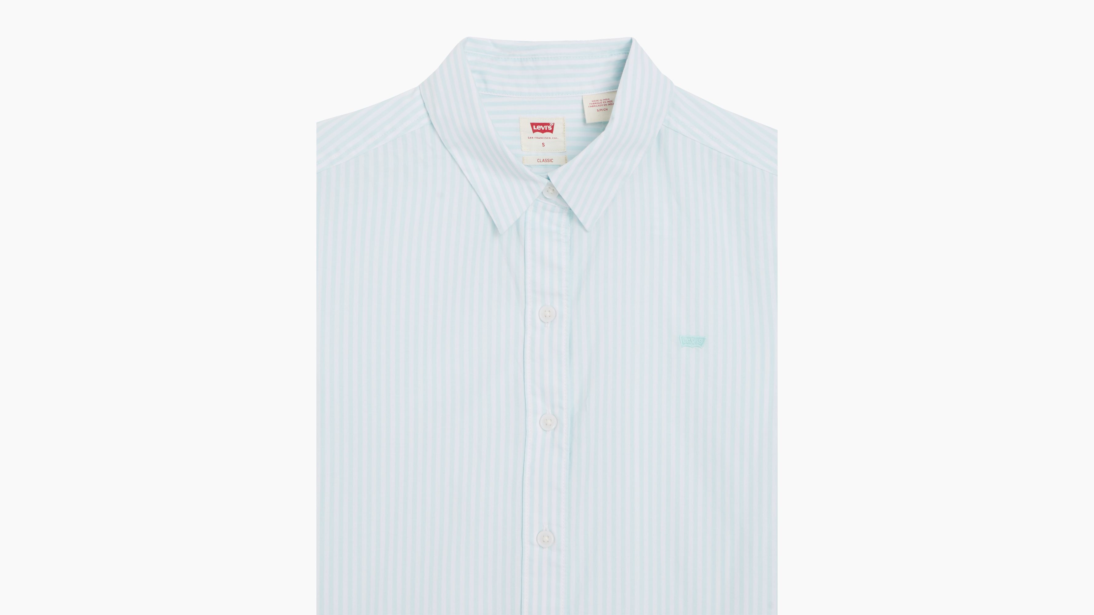 Chemise classique - Hadley Stripe Icy Morn - Bleu