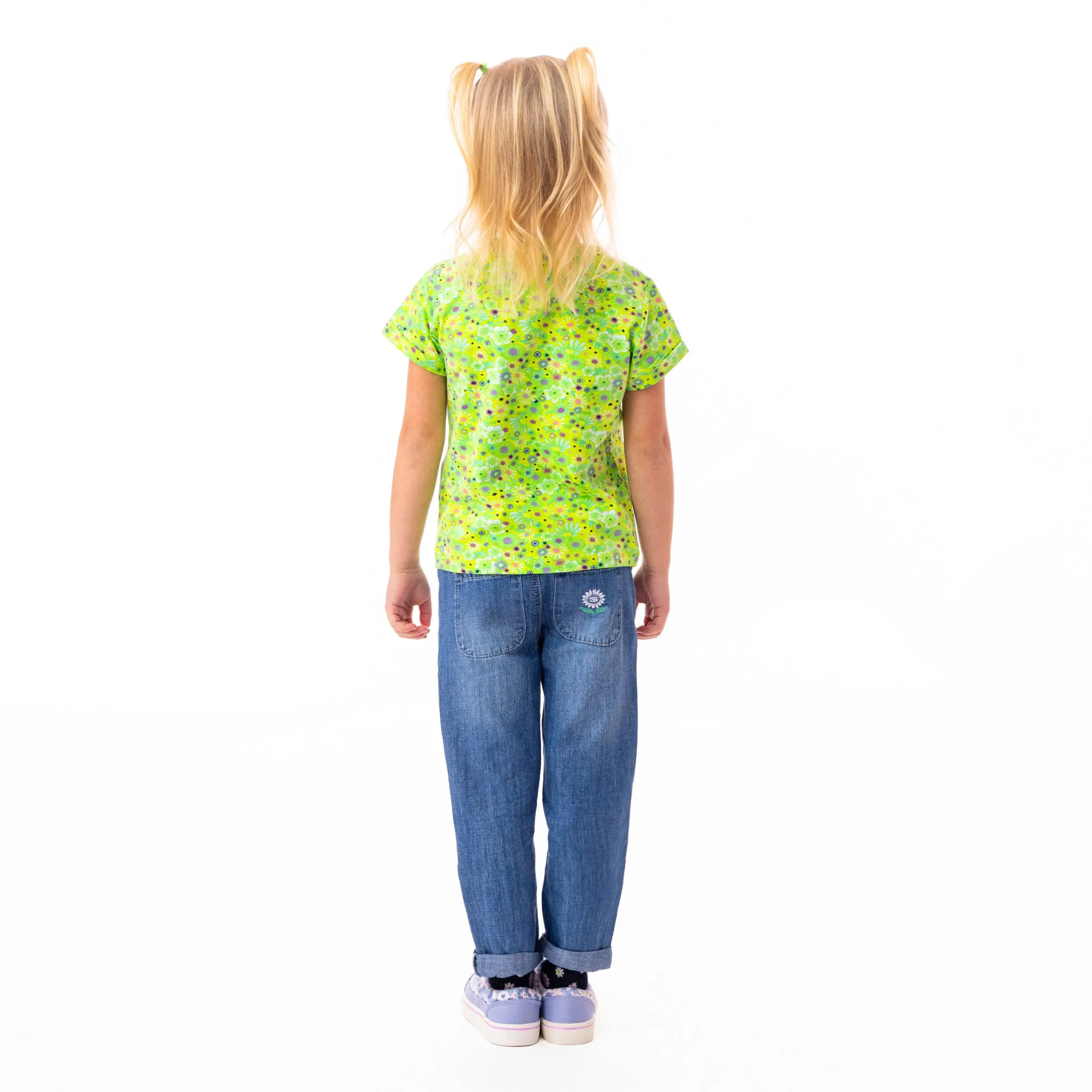 Nanö T-Shirt Fleurs Paix 2-6ans