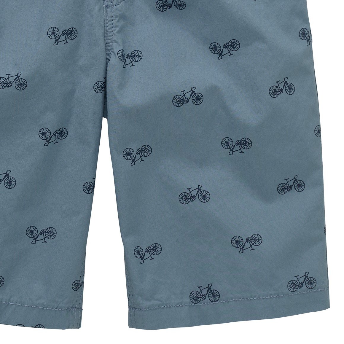 Topolino Jungen Shorts mit Fahrrad-Prints blau