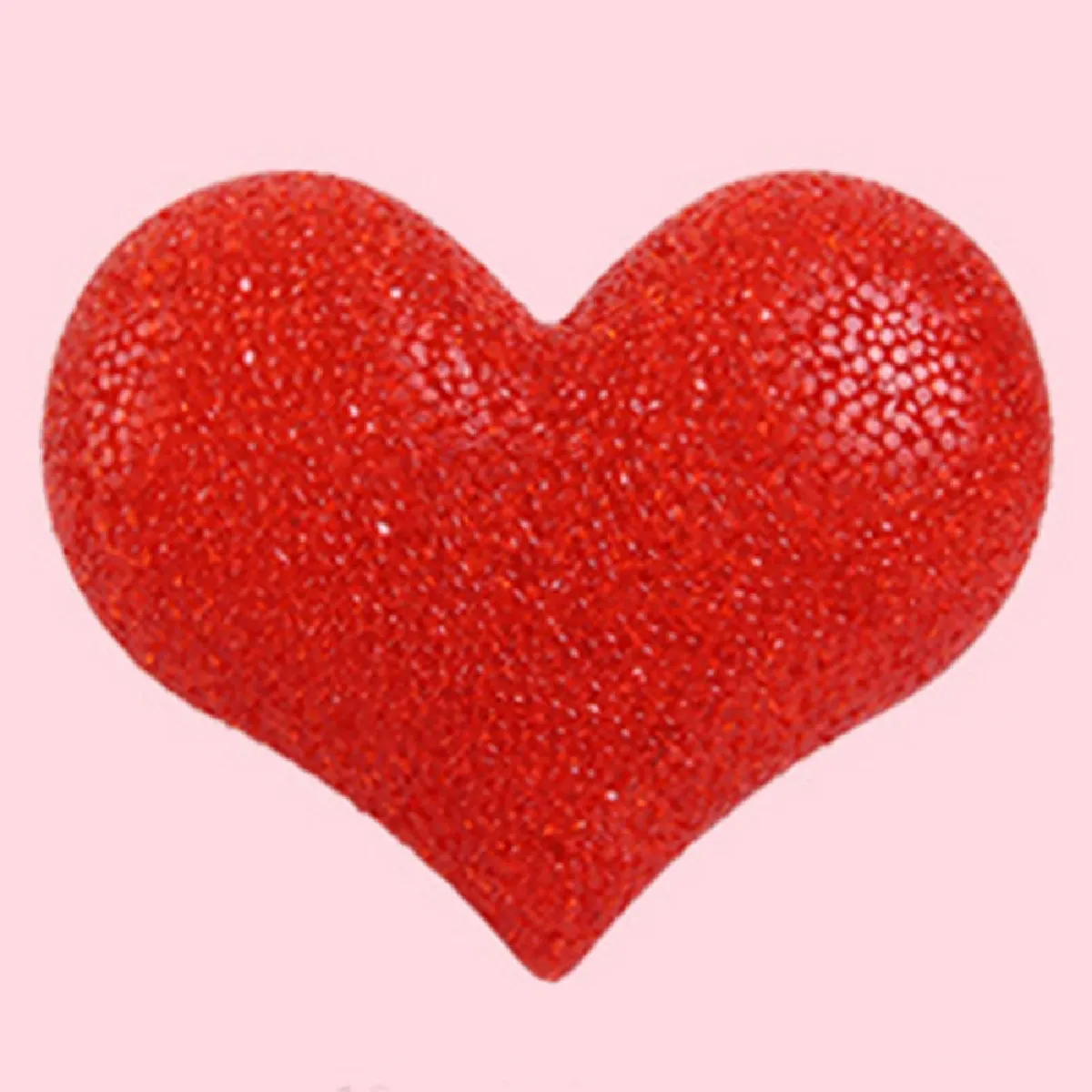 WEWOO Guirlande LED 16cm - Coeur rouge