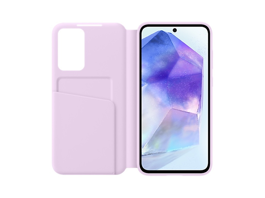 CAPA SMART VIEW WALLET SAMSUNG A55 LAVANDA
