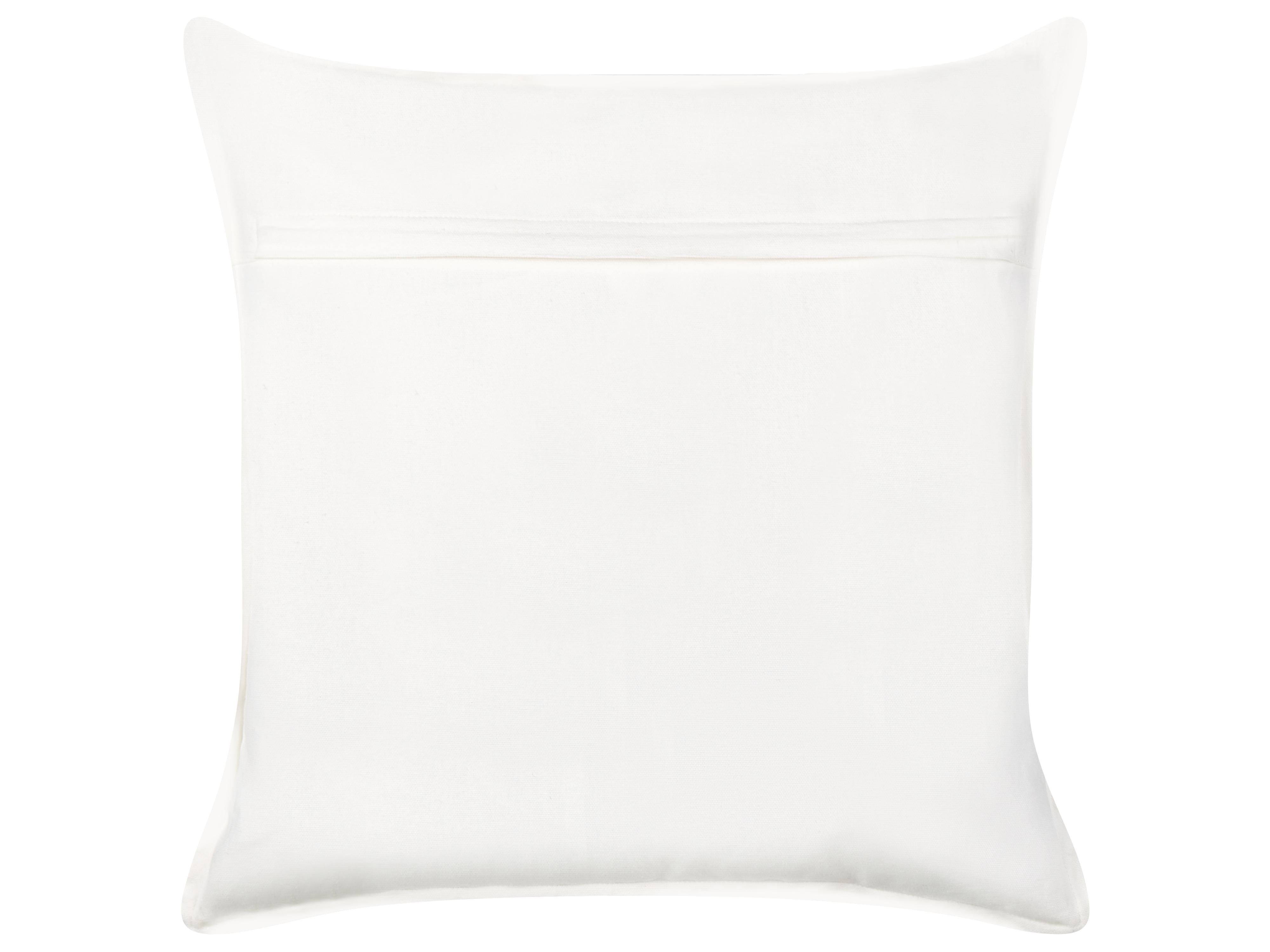 Sierkussen ROCKWEED Katoen 45 x 45 cm Wit bloempatroon