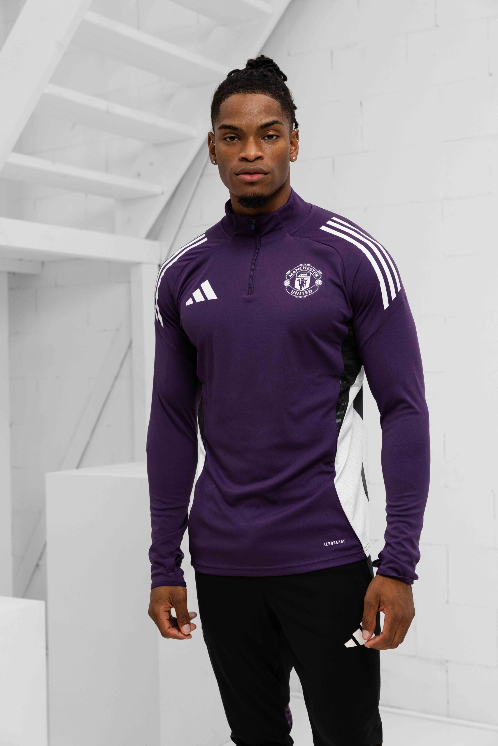 Manchester United 1/4 Zip Trainingspak Senior 2025/2026