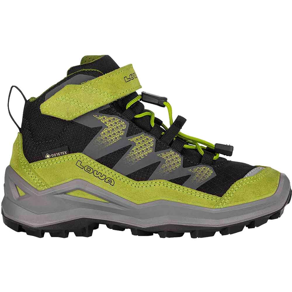 LOWA Maddox Pro GORE-TEX® MID VC JR Wanderschuhe Kinder schwarz