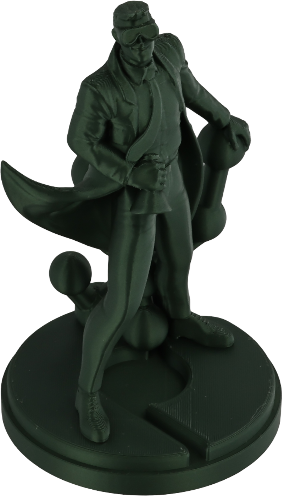 Polymaker  PLA Pro Metallic Green, 1,75 mm / 1000 g    Neue, verbesserte Formulierung: Hochleistungs-High Speed-PLA in Metallic Green