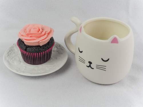Caneca Gato Dormindo, Bege