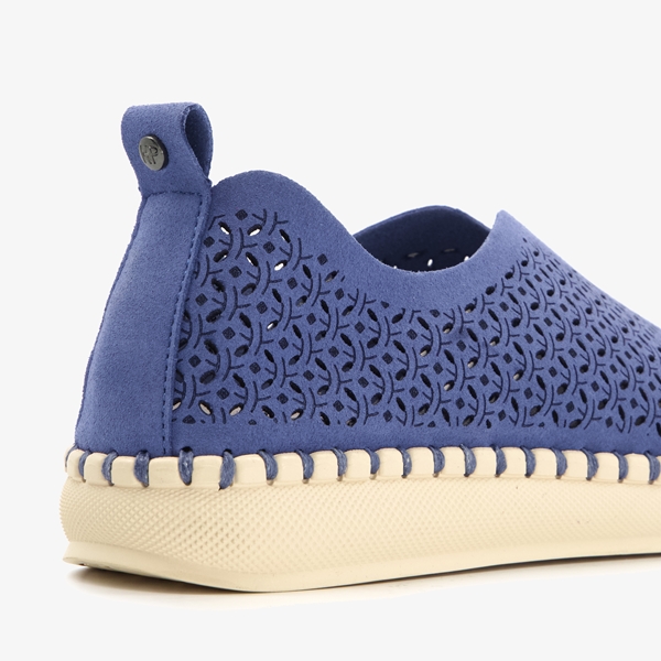 Hush Puppies dames instappers blauw