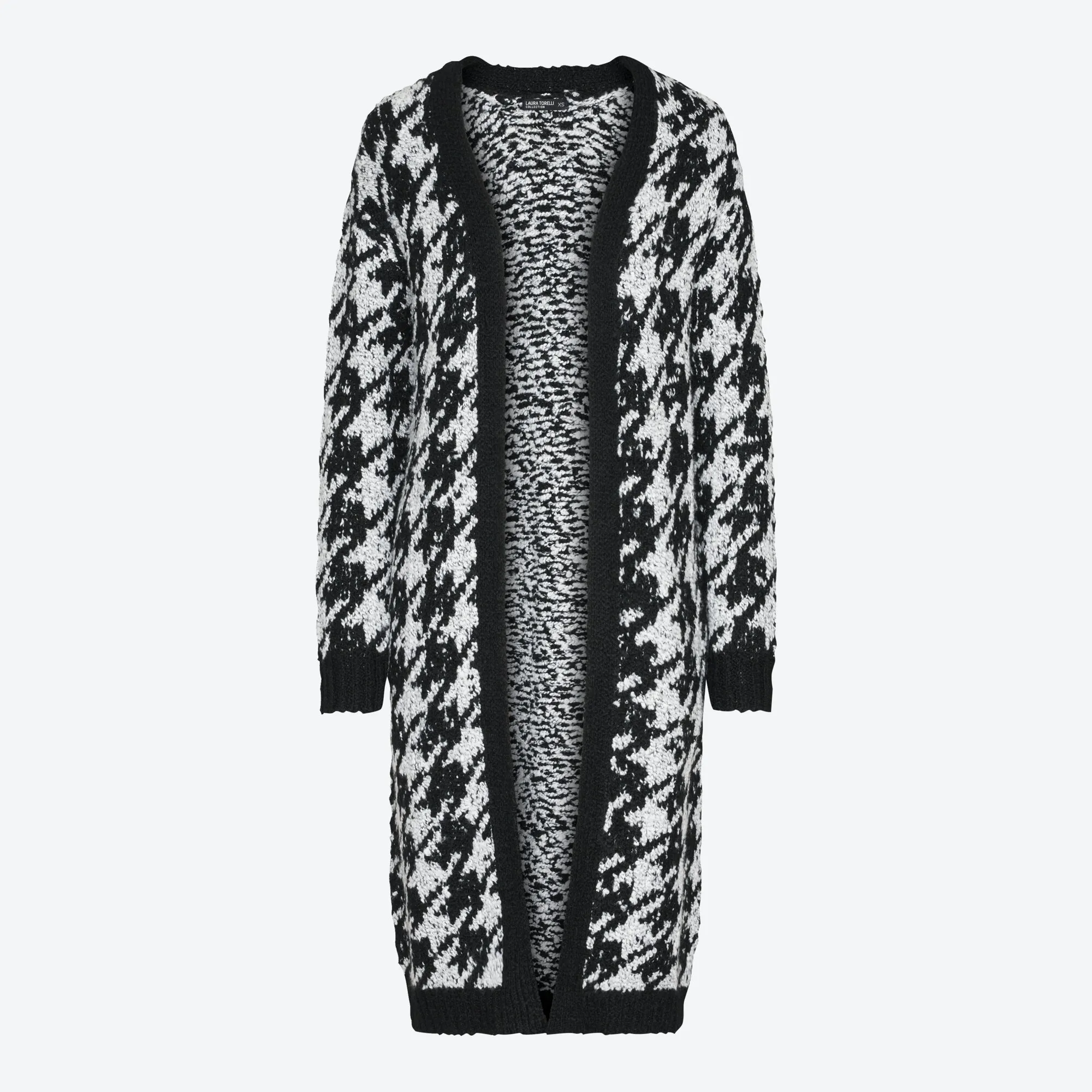 Damen-Strickjacke mit Jacquard-Muster