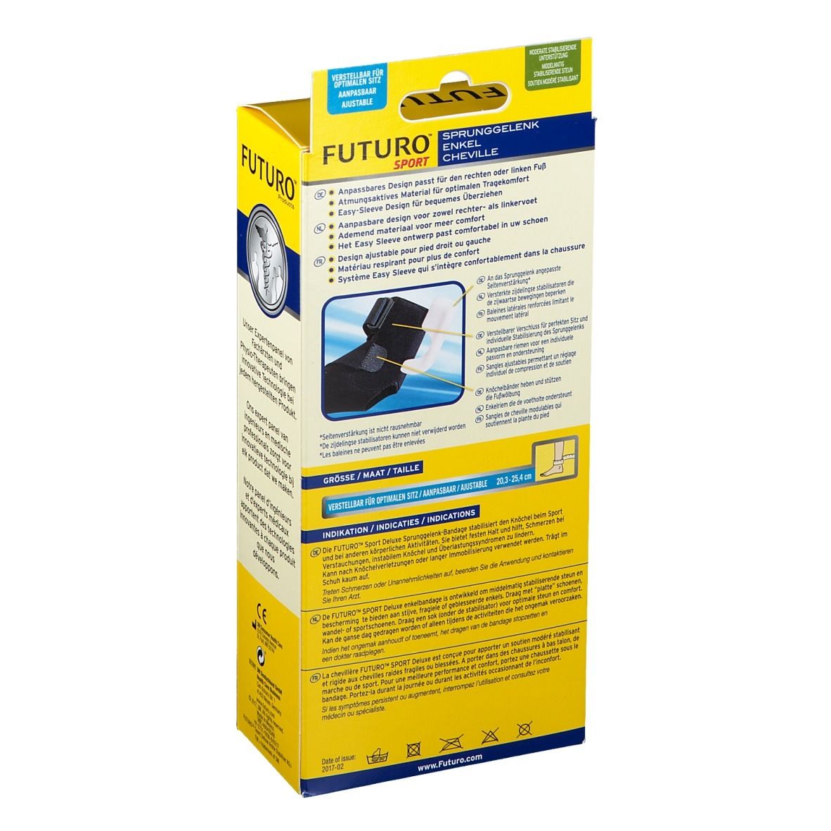 FUTURO™ Sport Deluxe Sprunggelenk-Bandage Einheitsgröße