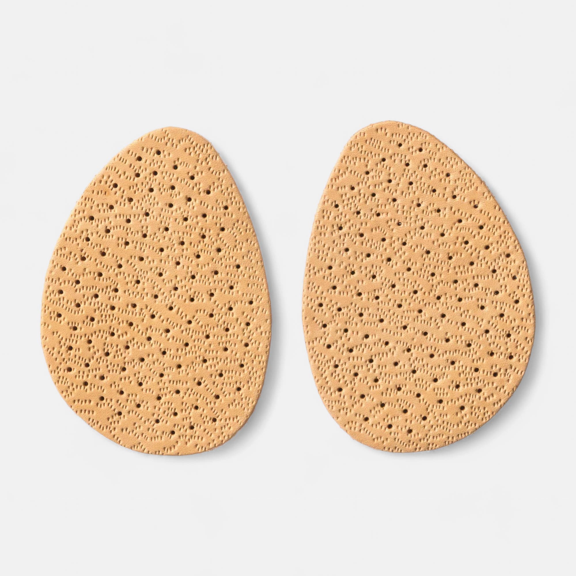 Demi-semelles cuir charbon 37 38 sans coloris