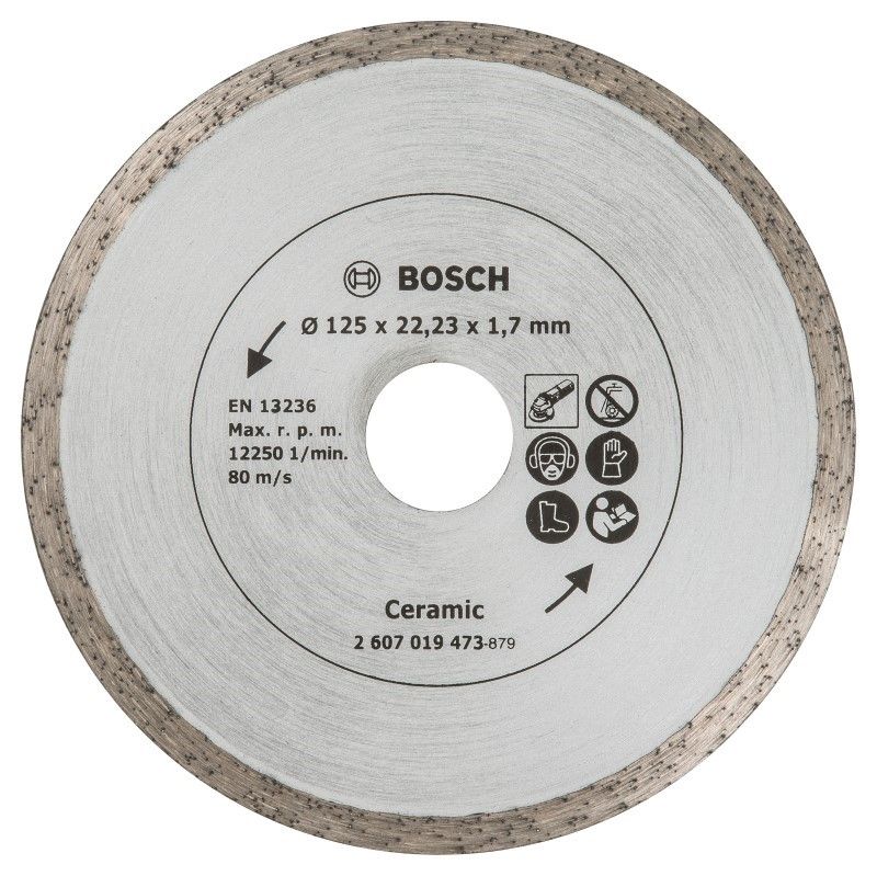 Bosch 2607019473 Promoline Diamantdoorslijpschijf voor tegels, Ø 125 mm (1 stuks)