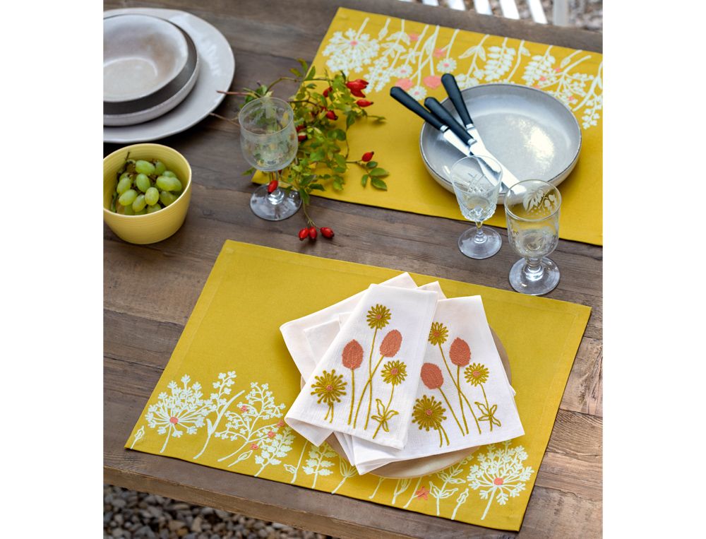 Linge de table-Plein soleil