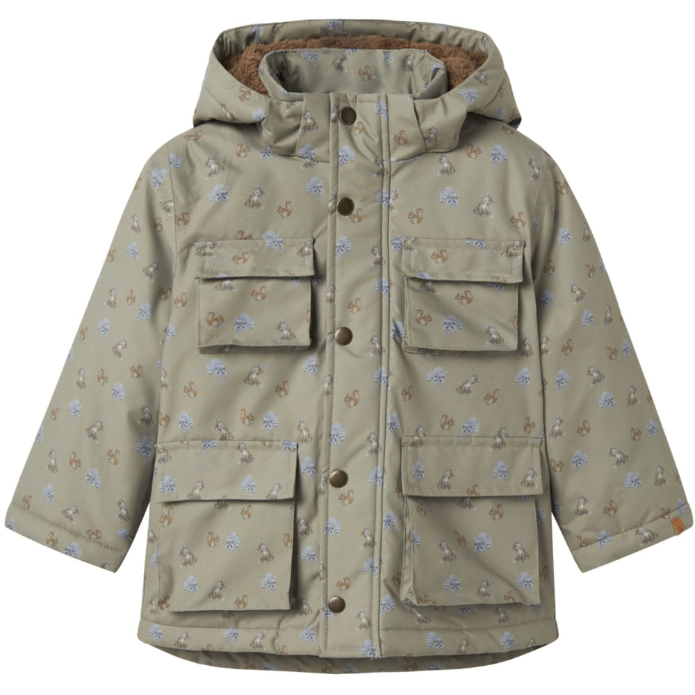 Køb Lil'Atelier Overland Trek Nmmlasnow05 Jkt Aop Fo Lil