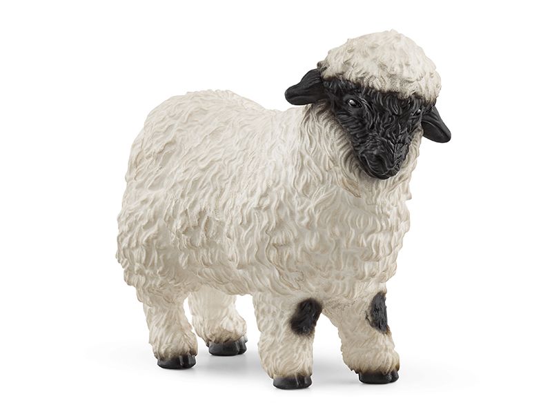 Schleich Spielzeugfigur Farm World Walliser Schwarznasensch Spielzeug-Tierfigur
