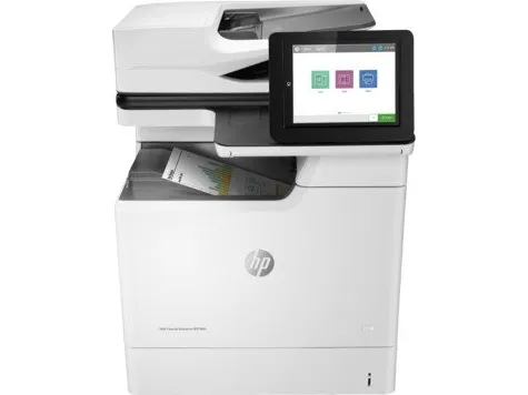 HP Color LaserJet Enterprise MFP M681dh - Multifunktionsprinter - farve - laser - 215.9 x 863.6 mm (original) - A4/Legal (medie) - op til 47 spm (kopiering) - op til 47 spm (udskriver) - 650 ark - USB 2.0, Gigabit LAN, USB 2.0 vært