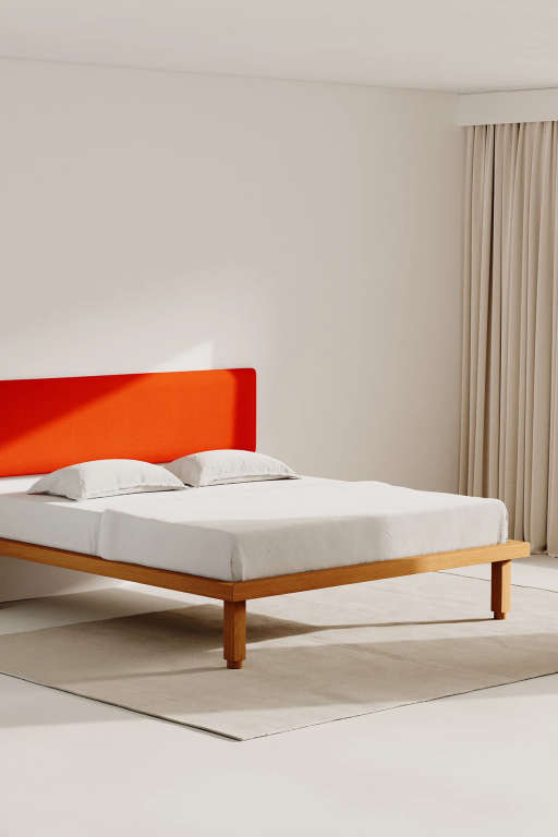 Objekte unserer Tage Kaya bed 140x200 beuken chalk