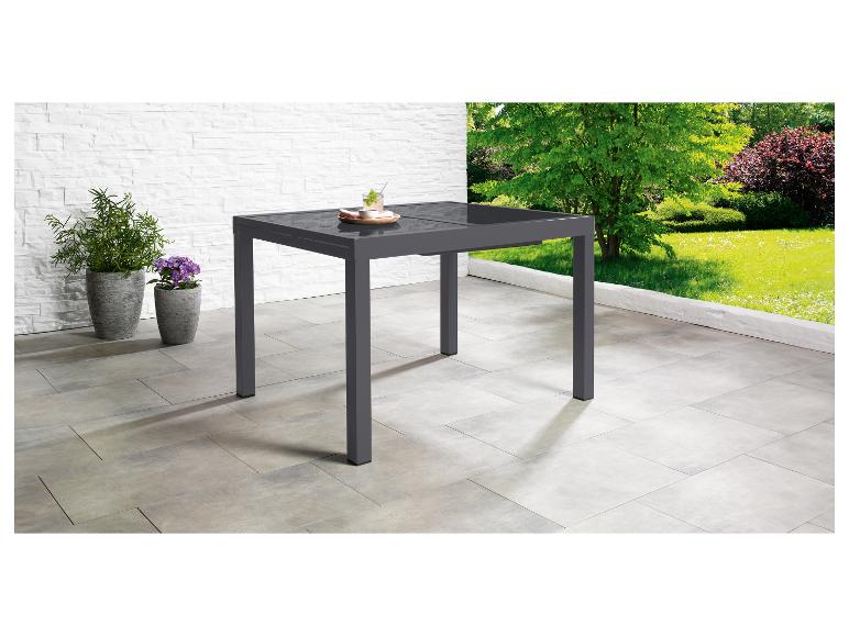 Uitschuifbare aluminium tuintafel Houston