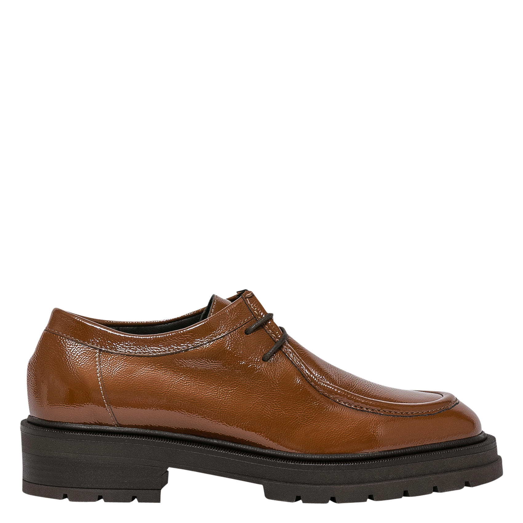 CELINE - Derbies en cuir | Marron