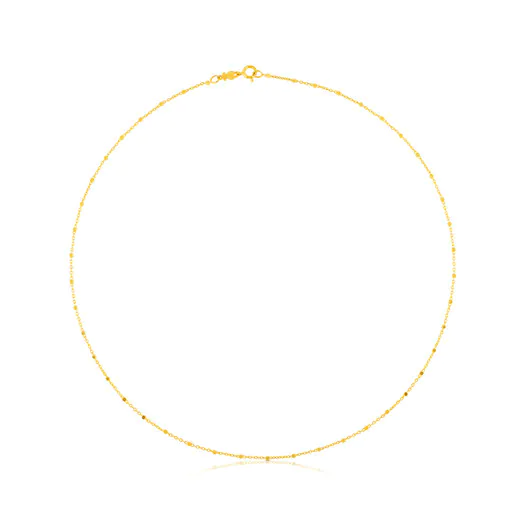 Gargantilha de ouro, corrente TOUS 40 cm