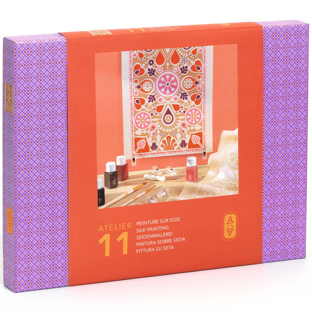 djeco knutselset atelier 11 - zijde schilderen