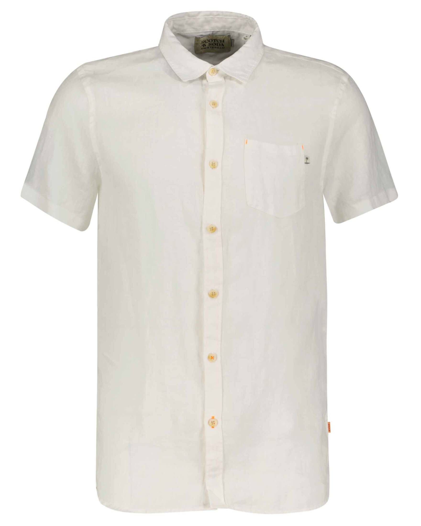 Scotch & Soda| Herren Leinenhemd Regular Fit
