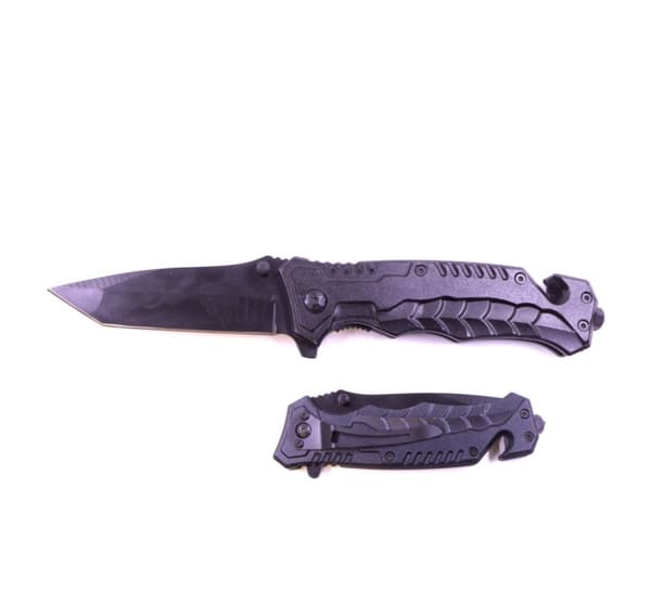 Sort Force II foldekniv 20,5cm
