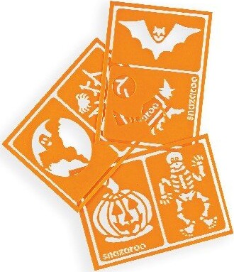 Ansigtsmaling Skabeloner - Halloween - 6 Stk - Snazaroo