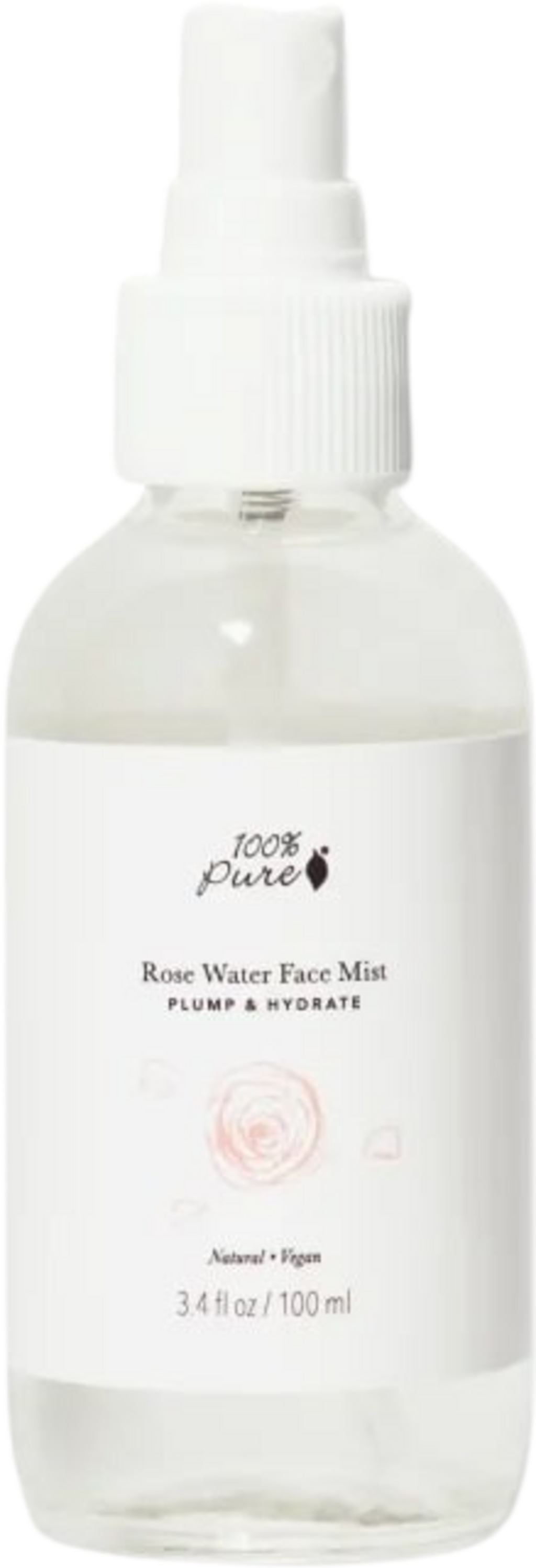 100% Pure  Rose Water Face Mist, 100 ml