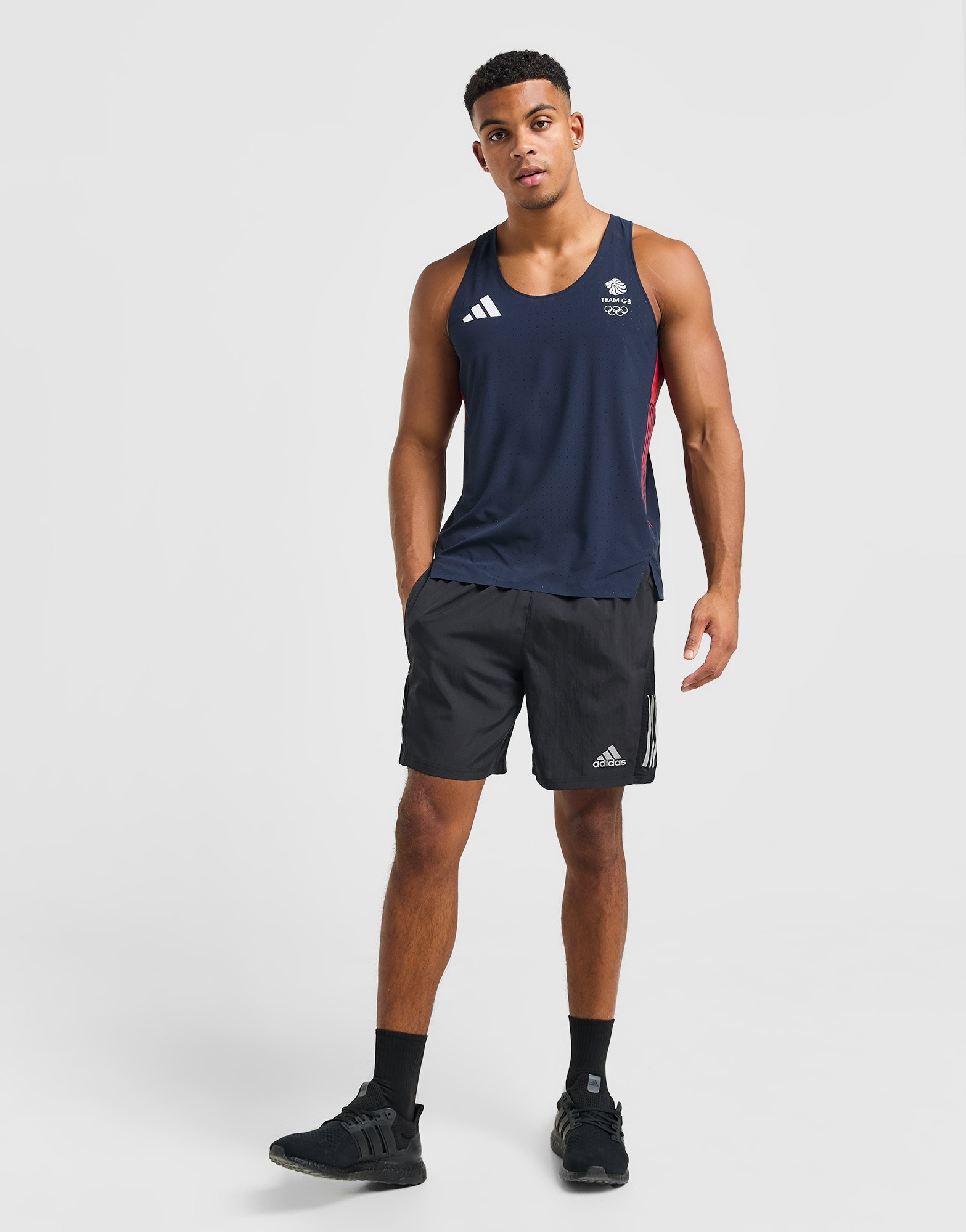 adidas Débardeur de running Équipe de Grande-Bretagne Adizero