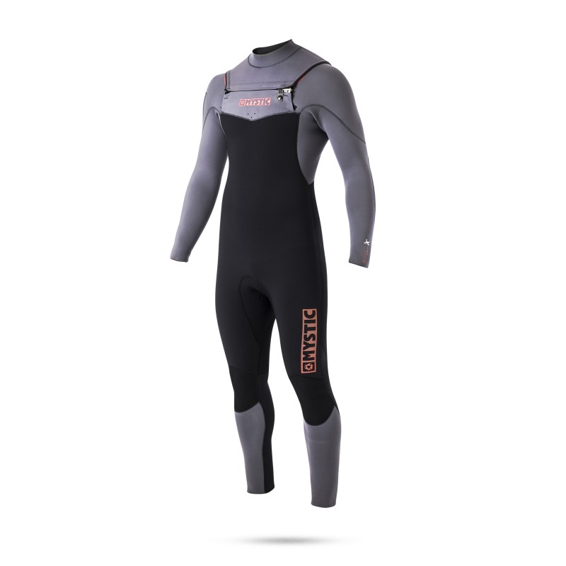 Combinaison Mystic Star 5/4 FrontZip 2017 Black - The Corner Shop