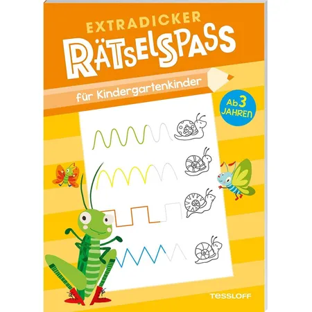 Tessloff Extradicker Rätselspaß für Kindergartenkinder
