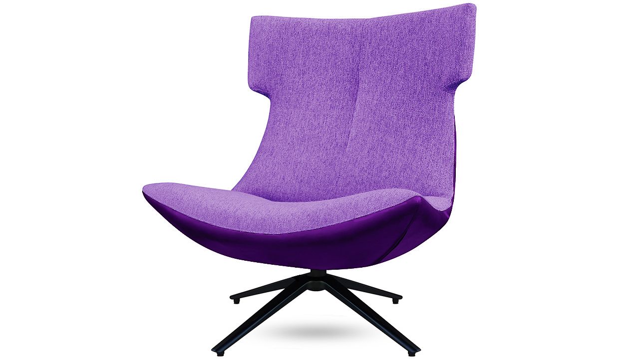 Draaifauteuil Lowie B83 x D83 x H96 cm