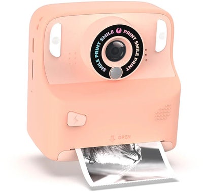 MOB Pixiprint Polaroidkamera med Spill, Rosa