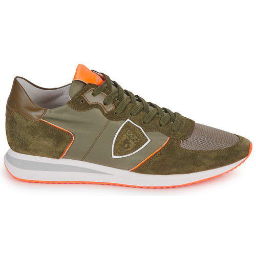 Philippe Model - TROPEZ X LOW MAN Kaki / Naranja