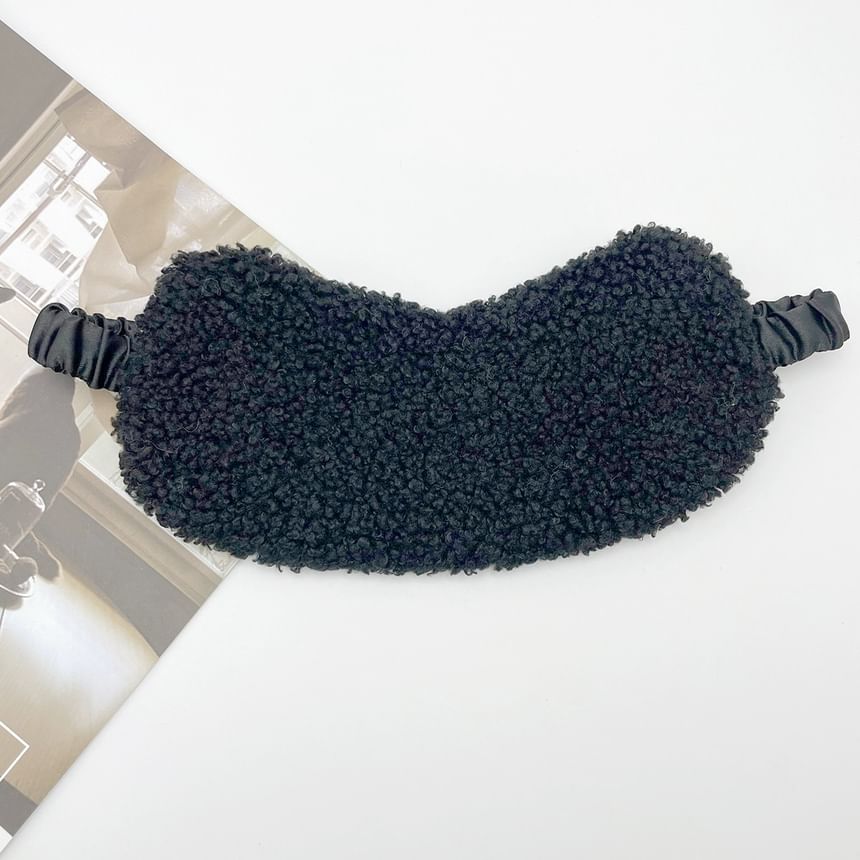 Bohod - Effen Chenille-slaapoogmasker