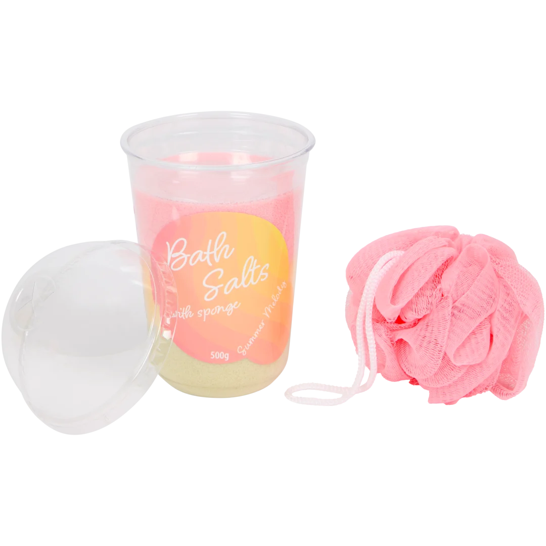 Badzout met spons 500 gram | diverse varianten