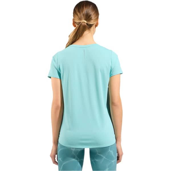 T-shirt running ODLO CREW NECK S/S ZEROWEIGHT CHILL-TEC W AQUA HAZE