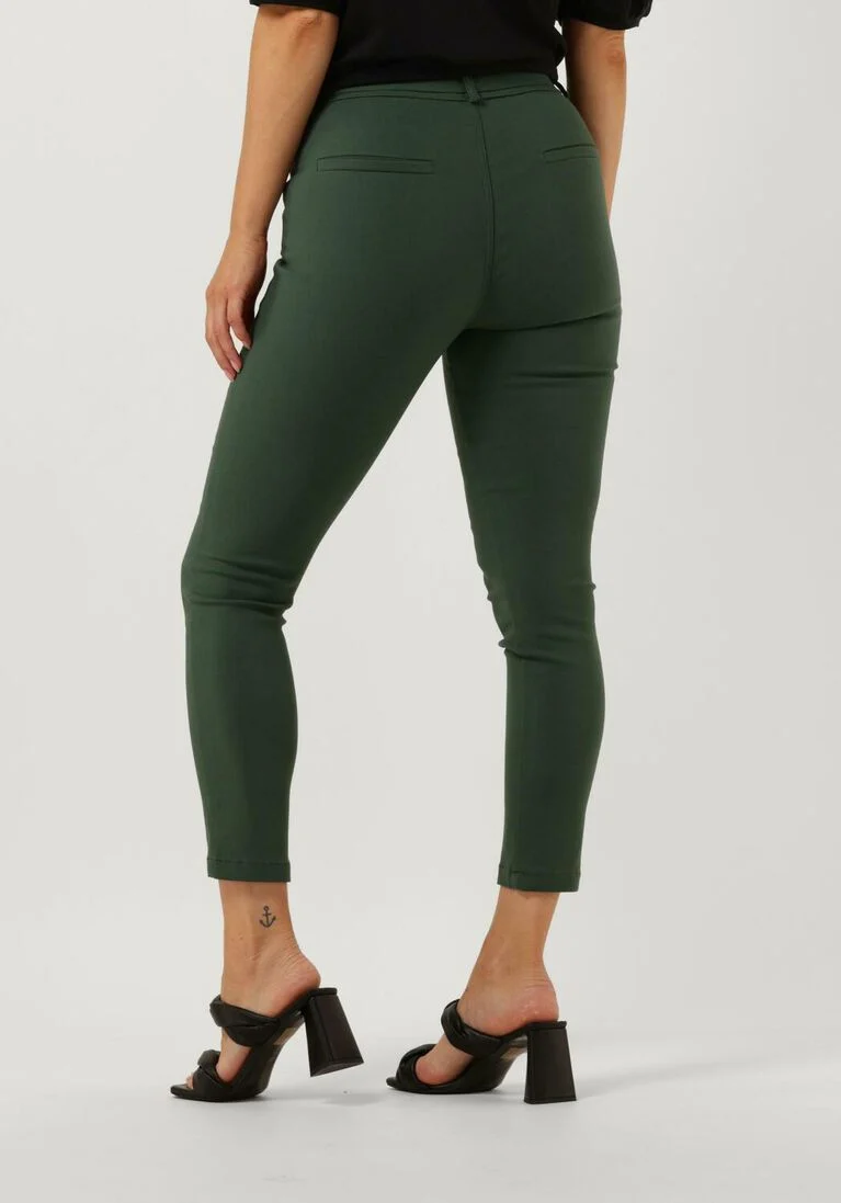 MINUS groene minus pantalon carma mid waisted 7/8 pant