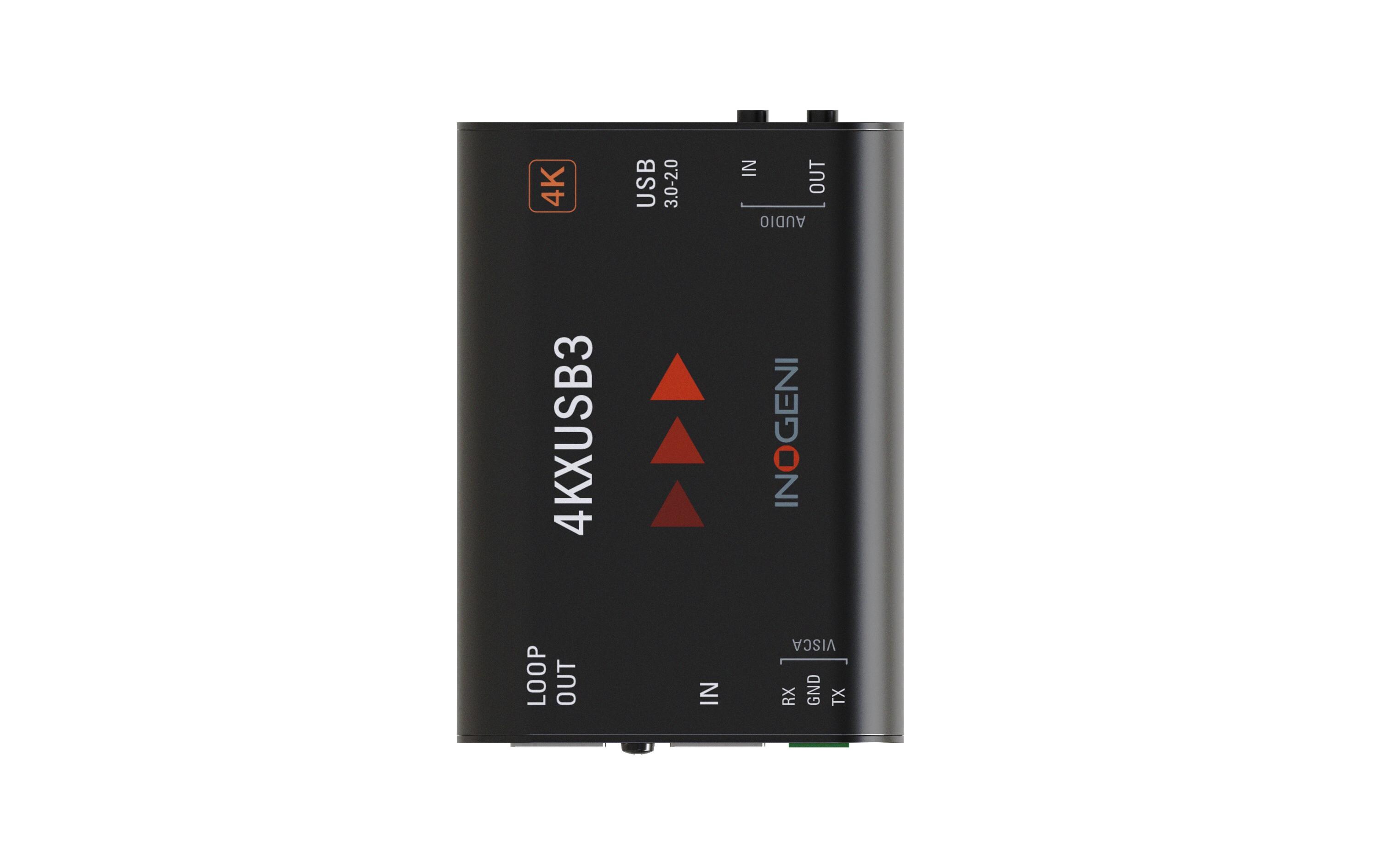 Konverter 4KXUSB3 HDMI – USB 3.0<br>HDMI auf USB 3.0 Konverter – mit HDMI Loop und VISCA-Anschluss