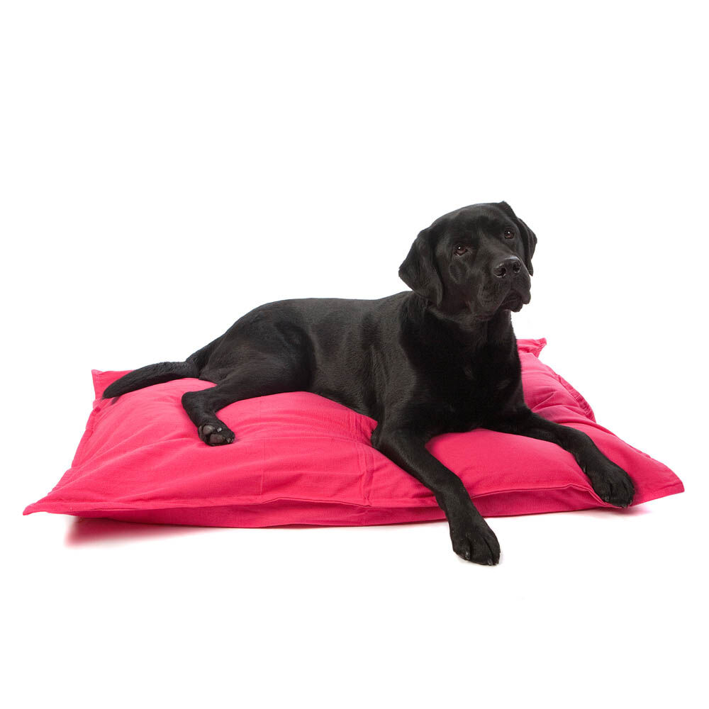 Lex & Max Tivoli - Hondenkussen - Fuchsia - 70x100x14 cm - L