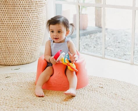 Bumbo Floor Seat - babystol, mimosa