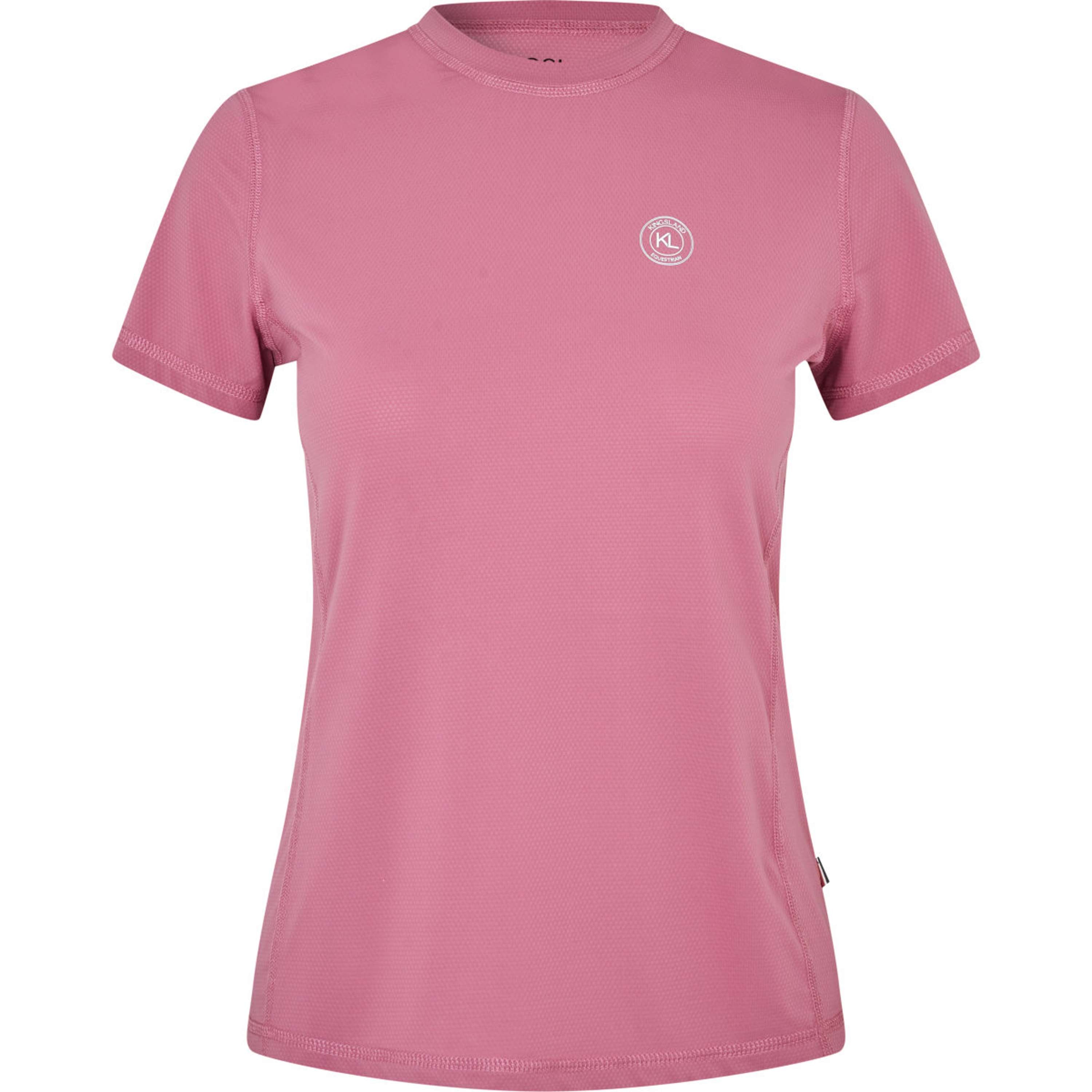 Kingsland T-Shirt KLLeona Technical Heather Rose