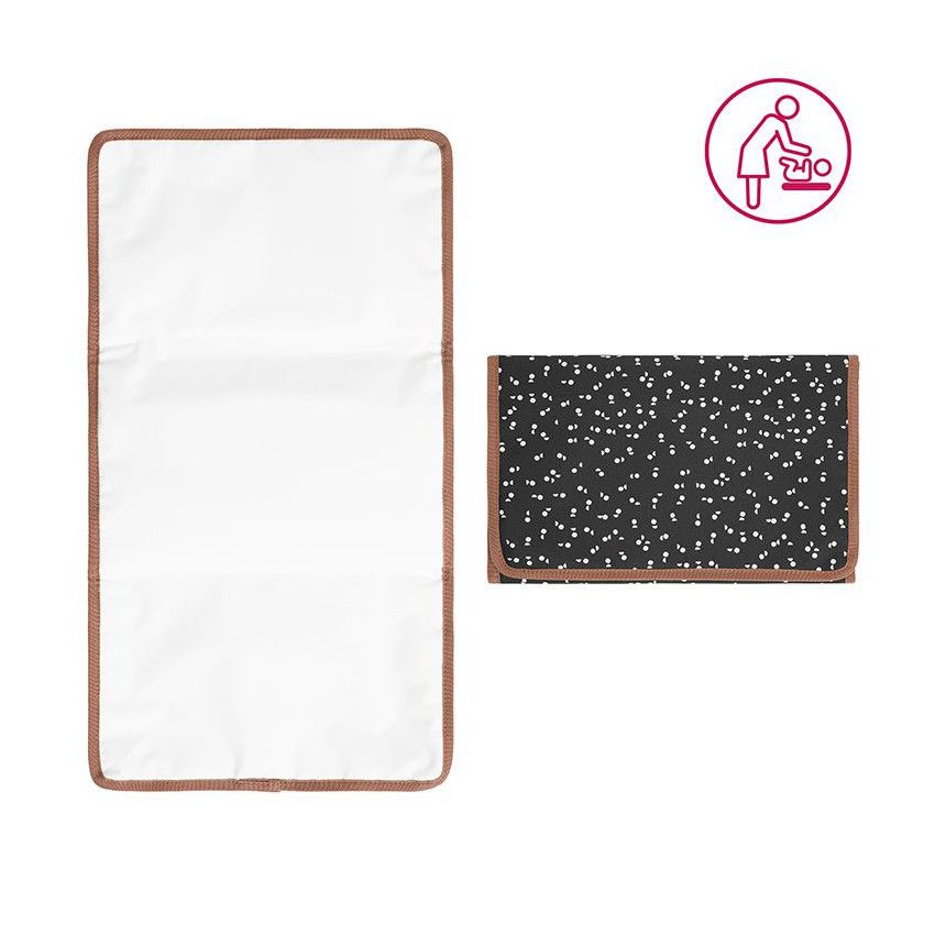 Sac à dos à langer Casual & Go - Noir - Ecru