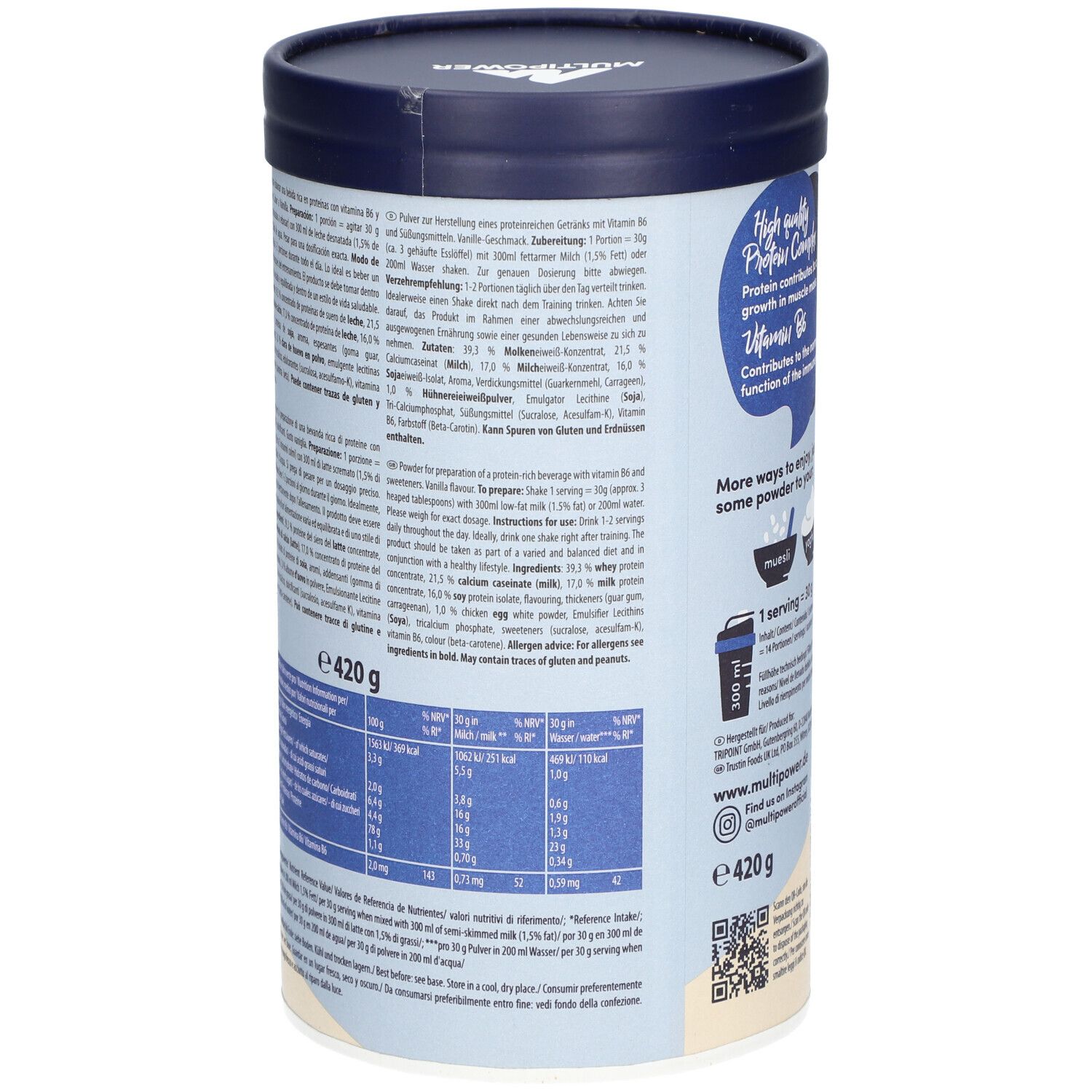 Multipower Creamy Protein Vanille