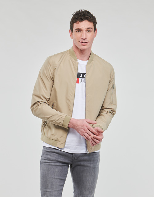 Jack & Jones - JJERUSH BOMBER - Beige