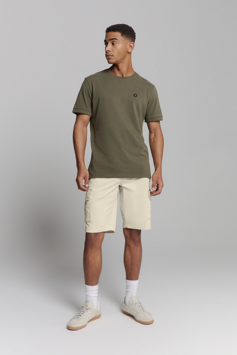 NO-EXCESS beige heren korte broek